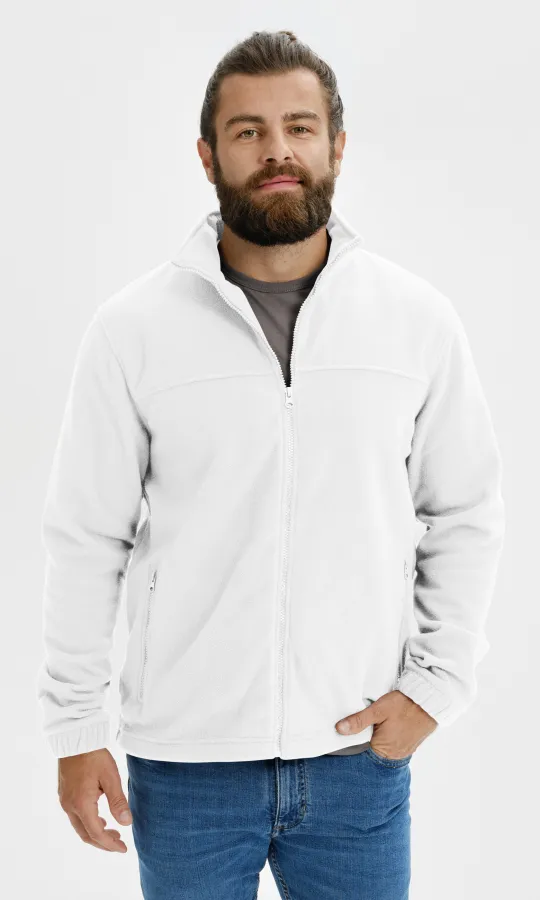 Chaqueta de lana para hombre, blanco Chaqueta de lana para hombre, blanco