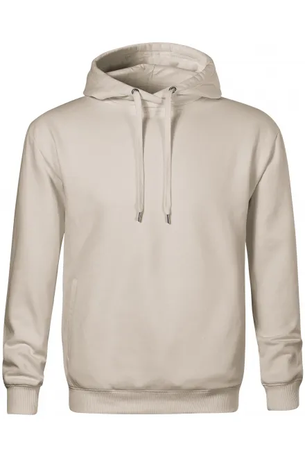 Cómoda sudadera con capucha para hombre - gris hielo, M