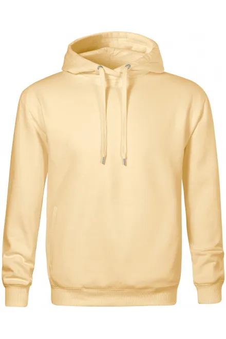 Cómoda sudadera con capucha para hombre - vainilla, M