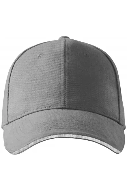 Gorra a contraste - plata vieja, ajustable