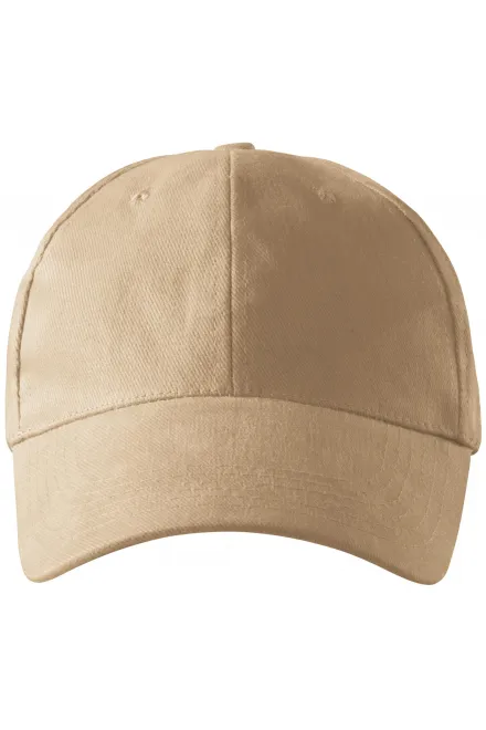 Gorra de 6 paneles - arenoso, ajustable