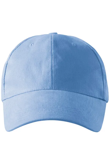 Gorra de 6 paneles - cielo azul, ajustable