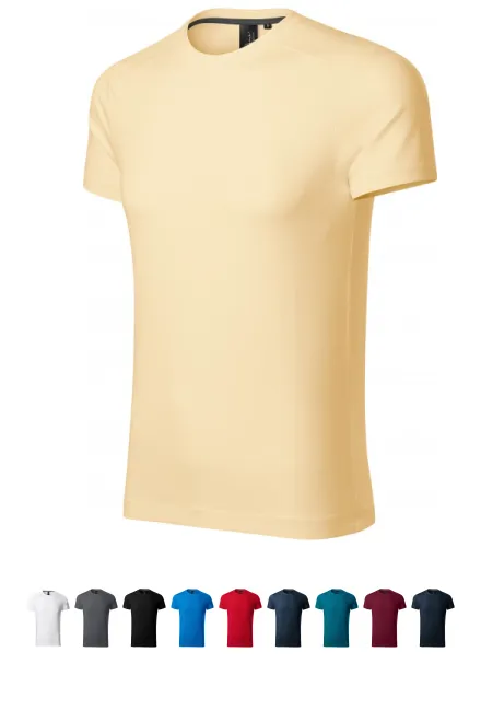 Camiseta de hombre decorada, vainilla
