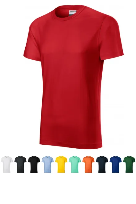 Camiseta de hombre duradera, rojo
