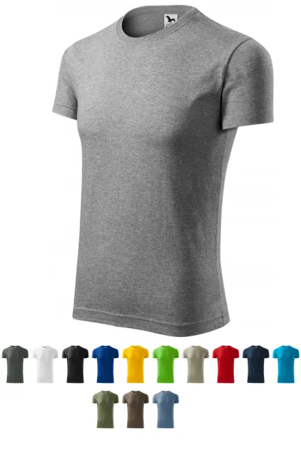 Camiseta de moda para hombre, mármol gris oscuro