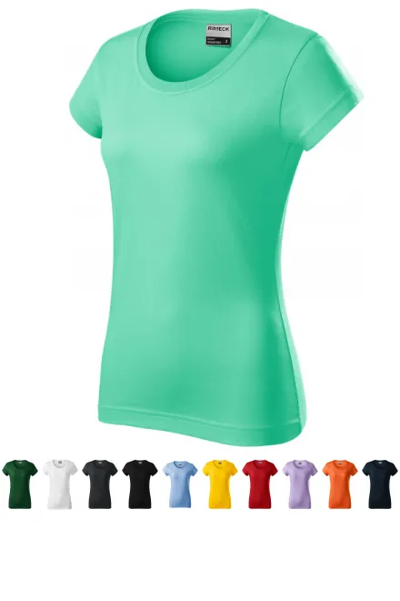 Camiseta de mujer duradera, menta