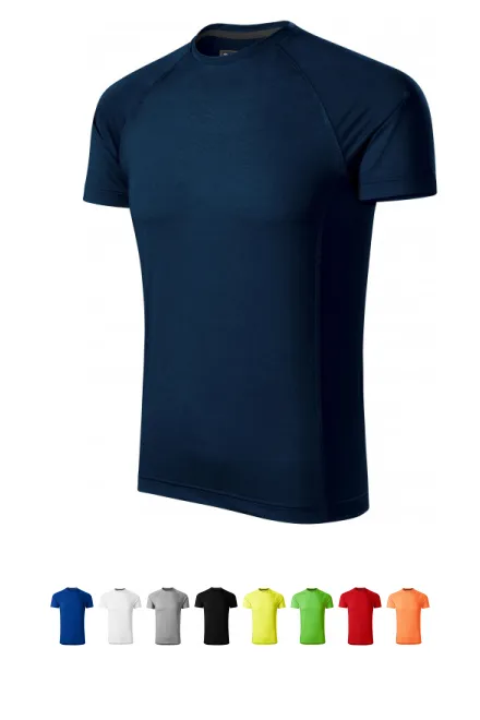 Camiseta deportiva para hombre, azul oscuro