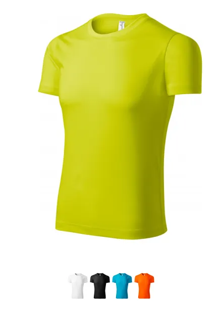 Camiseta deportiva unisex, amarillo neón