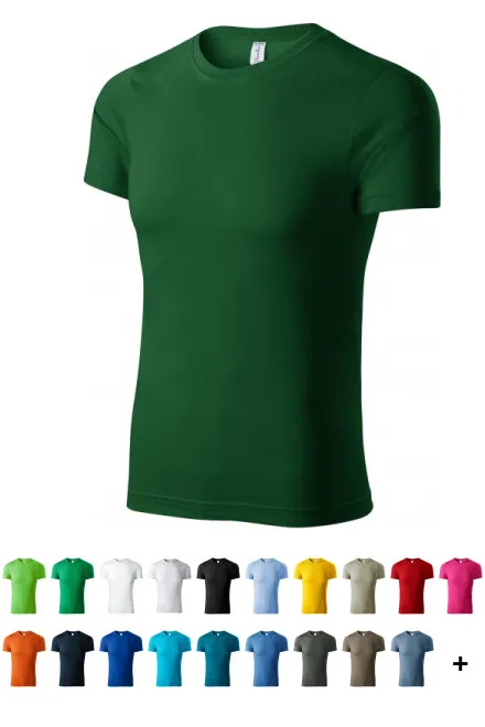 Camiseta ligera de manga corta, botella verde