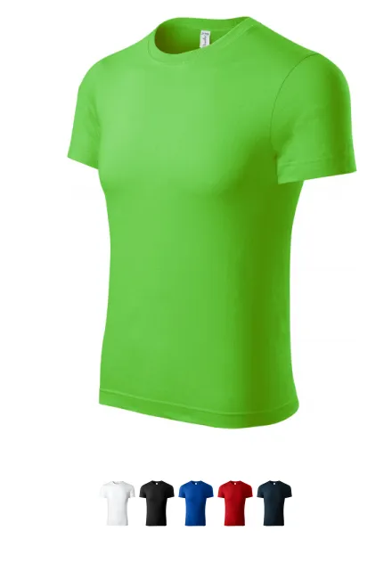 Camiseta ligera, manzana verde