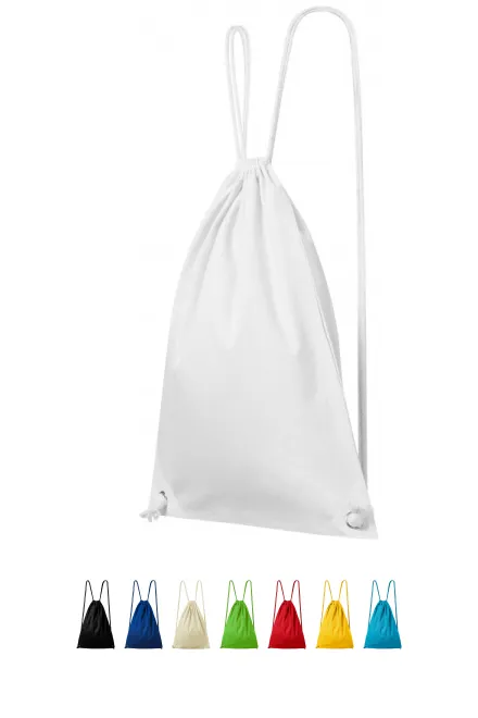 Mochila ligera de algodón, blanco