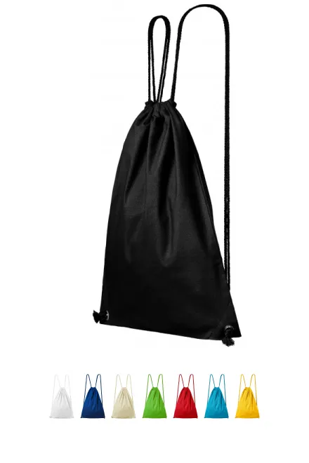 Mochila ligera de algodón, negro