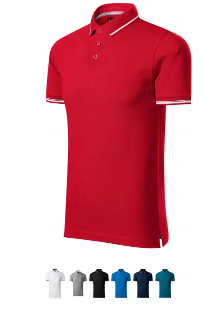 Polo de hombre en contraste, formula red
