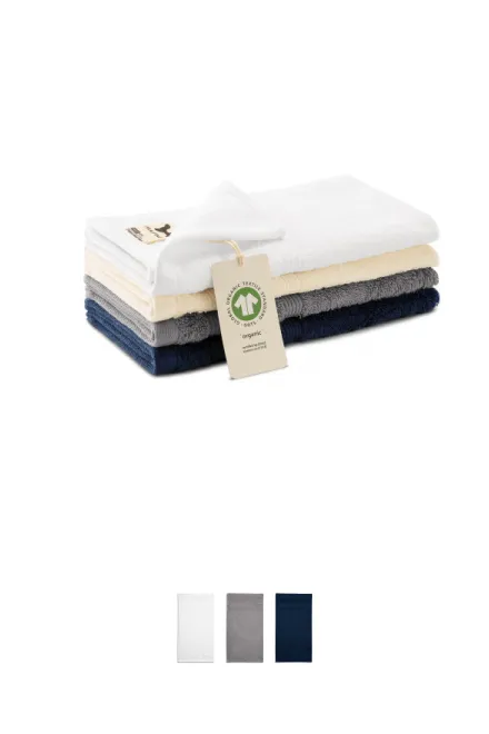 Toalla pequeña de algodón orgánico, almendra