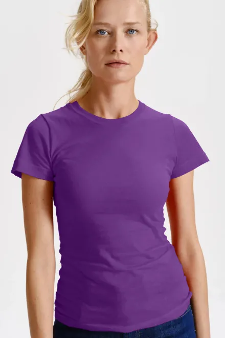 Camiseta clásica de mujer, púrpura