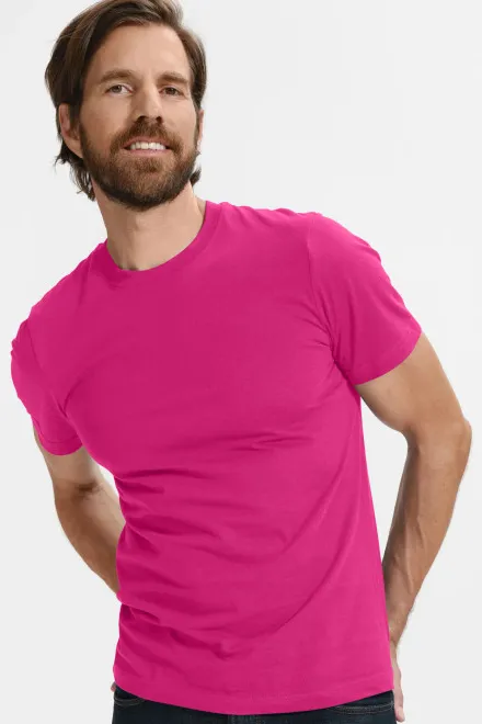 Camiseta clásica para hombre, púrpura