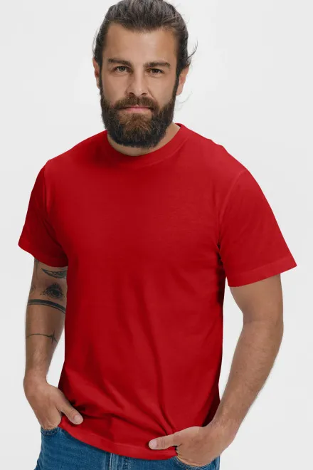 Camiseta clásica, rojo