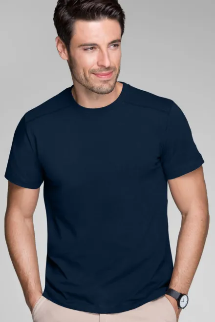 Camiseta de hombre decorada, azul oscuro