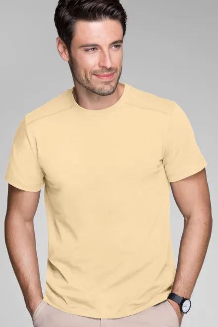 Camiseta de hombre decorada, vainilla