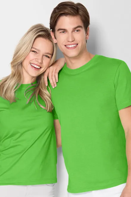Camiseta ligera, manzana verde
