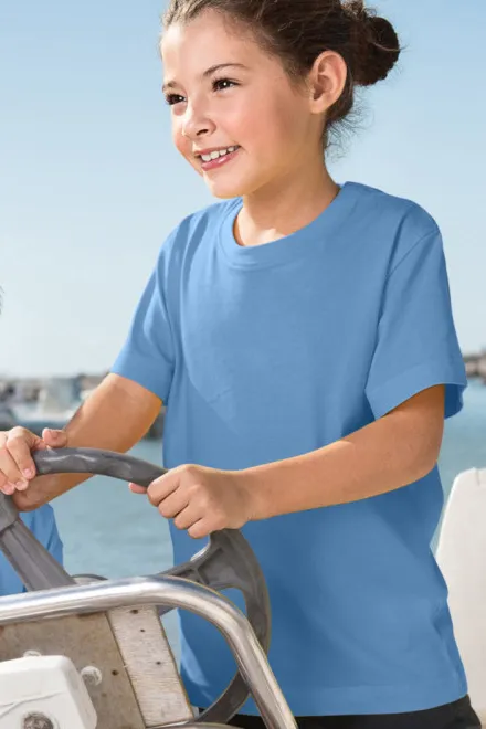 Camiseta ligera para niños, cielo azul