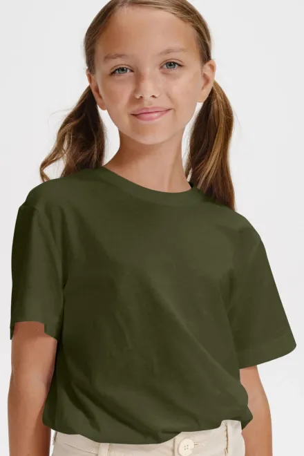 Camiseta sencilla para niños, military Camiseta sencilla para niños, military