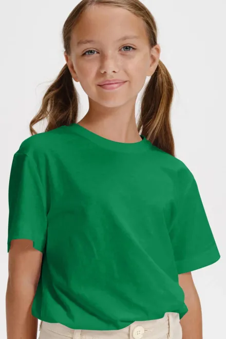Camiseta sencilla para niños
