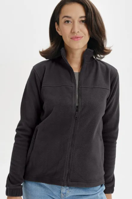 Chaqueta de lana para mujer, gris ébano