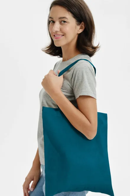 Pequeña bolsa de compras, petrol blue