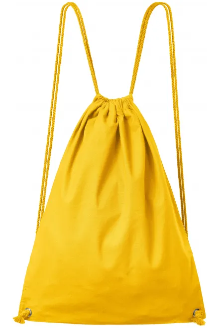 Mochila ligera de algodón - amarillo, uni