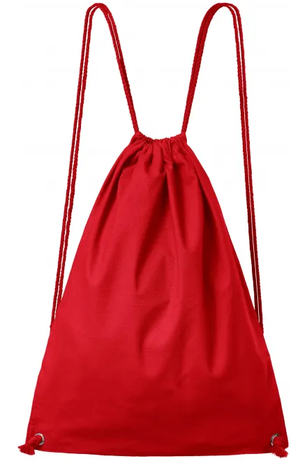 Mochila ligera de algodón - rojo, uni