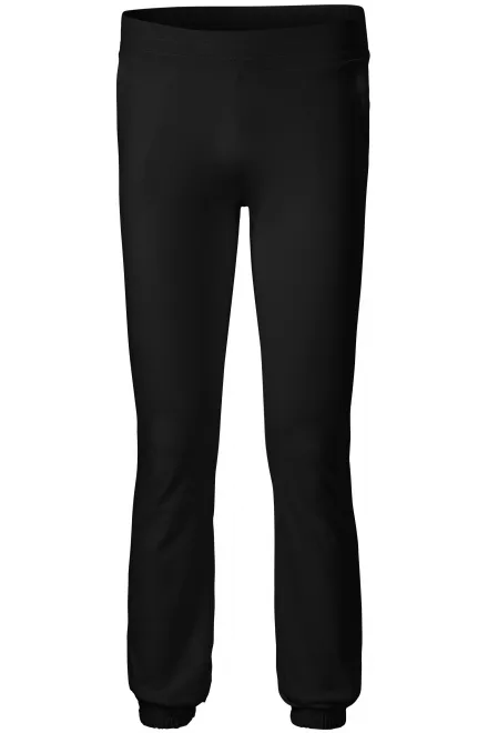 Pantalones de chándal de mujer con bolsillos - negro, 2XL
