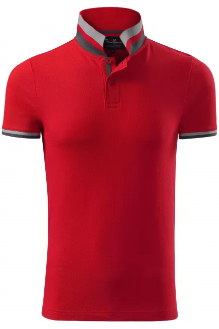 Polo de hombre con cuello subido - formula red, L
