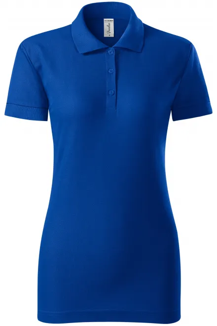 Polo de mujer de corte ajustado - azul real, M