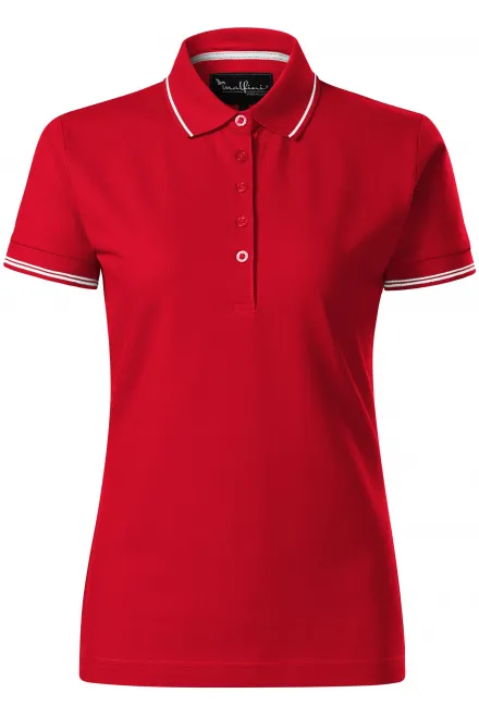 Polo de mujer de manga corta. - formula red, S