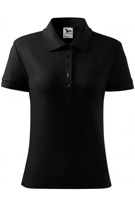 Polo de mujer - negro, S
