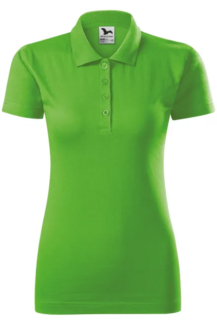 Polo de mujer slim fit - manzana verde, XS