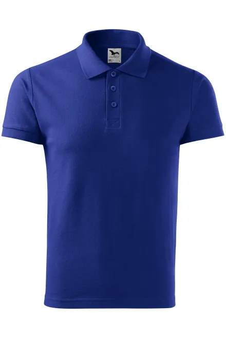 Polo elegante para hombre - azul real, L