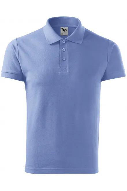 Polo elegante para hombre - cielo azul, L