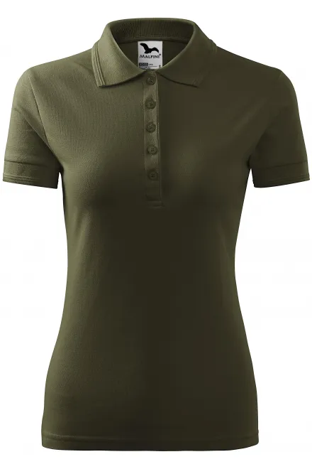 Polo elegante para mujer - military, M