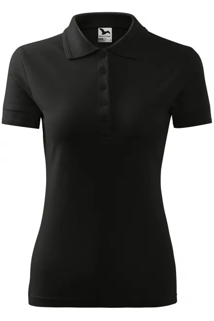 Polo elegante para mujer - negro, M