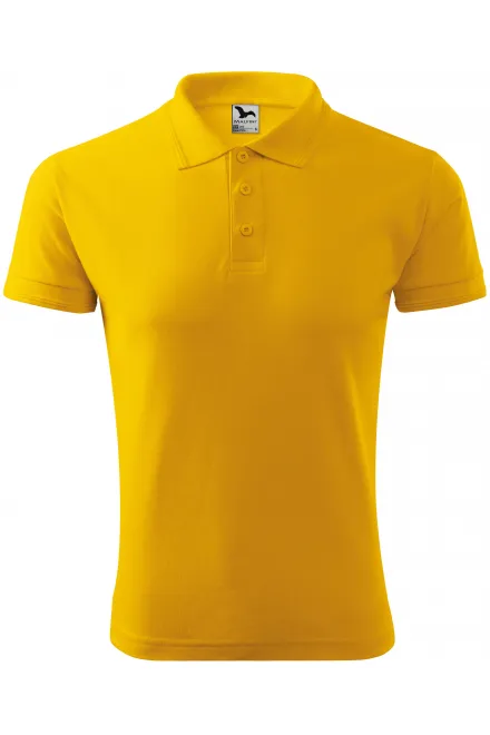 Polo holgado de hombre - amarillo, S