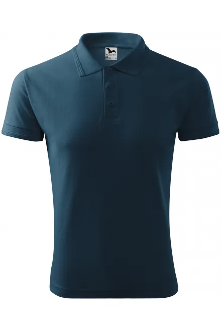 Polo holgado de hombre - azul oscuro, S