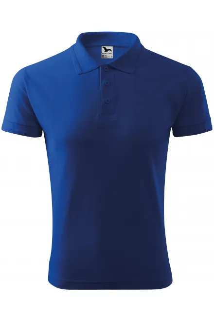 Polo holgado de hombre - azul real, S
