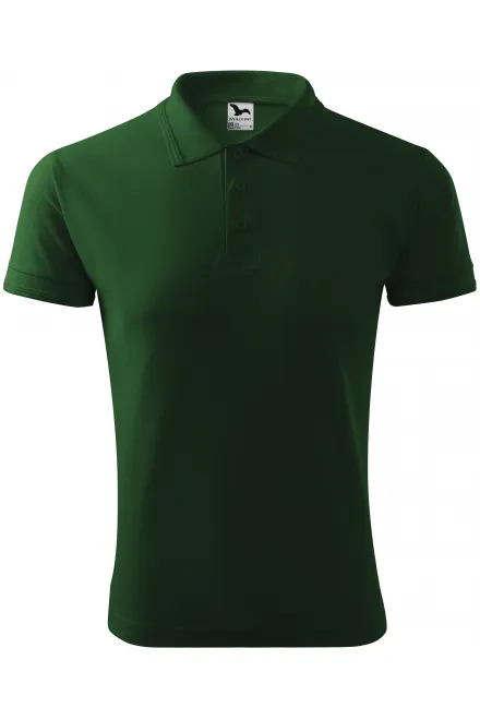 Polo holgado de hombre - botella verde, S
