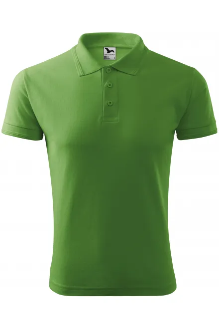 Polo holgado de hombre - verde claro, S