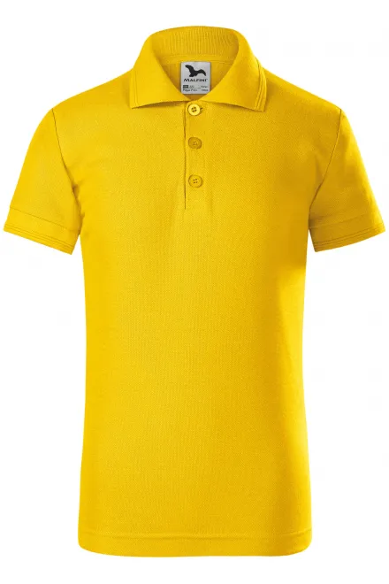 Polo para niños - amarillo, 146 cm / 10 años