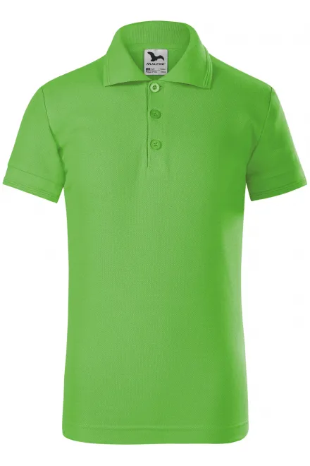 Polo para niños - manzana verde, 146 cm / 10 años
