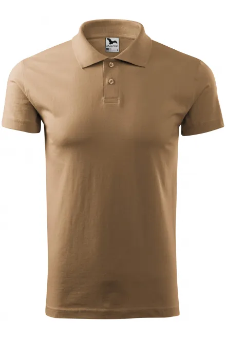 Polo simple para hombre - arenoso, L