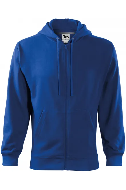 Sudadera de hombre con capucha - azul real, M